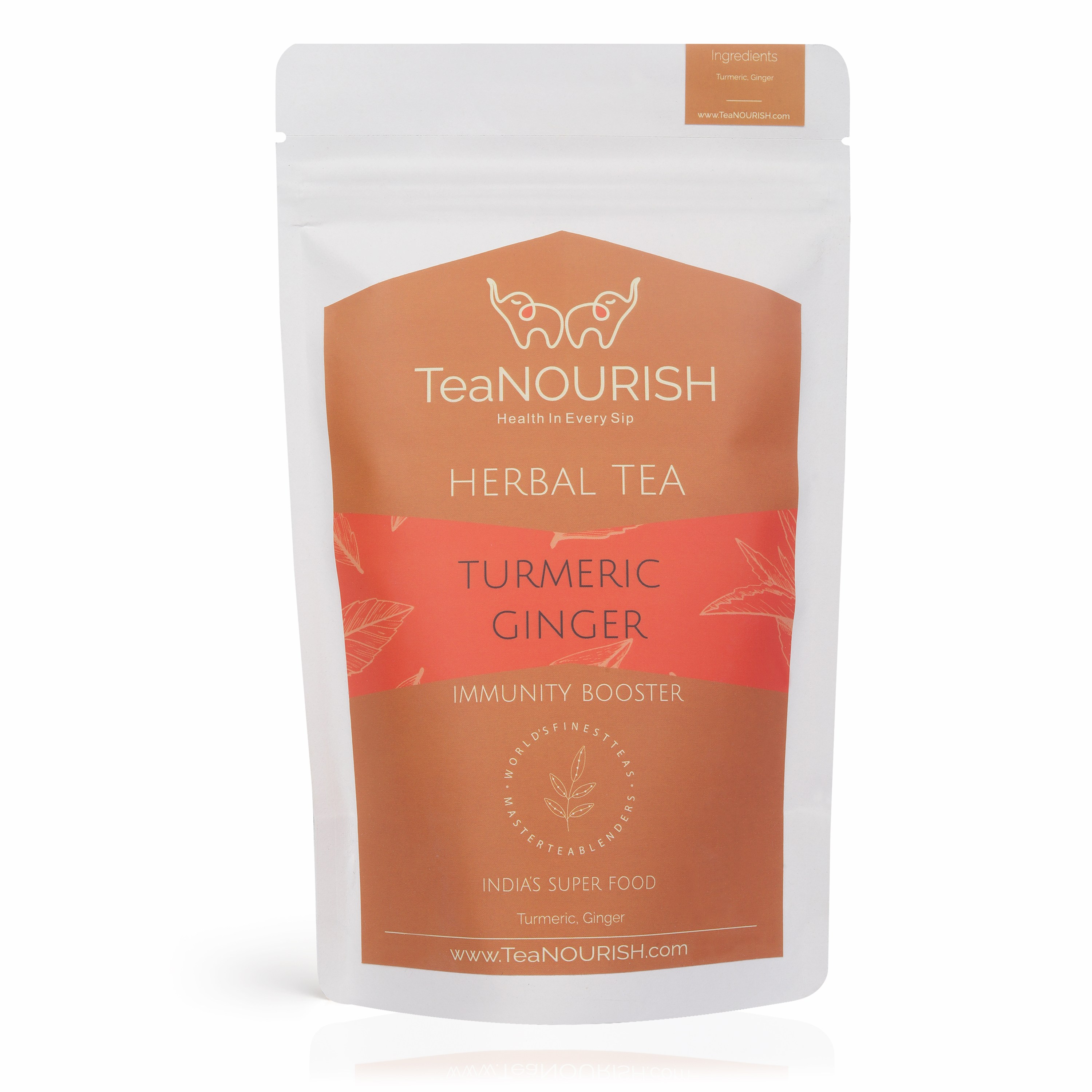 Buy Teanourish Turmeric Ginger Herbal Tea Online at Best Price